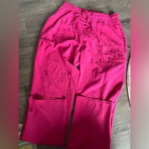 ScrubStar Drawstring Cargo Scrub Pants Set of 2 **LIKE NEW**